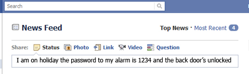 Facebooksafestatusupdate