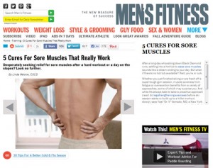 5 Cures for Sore Muscles